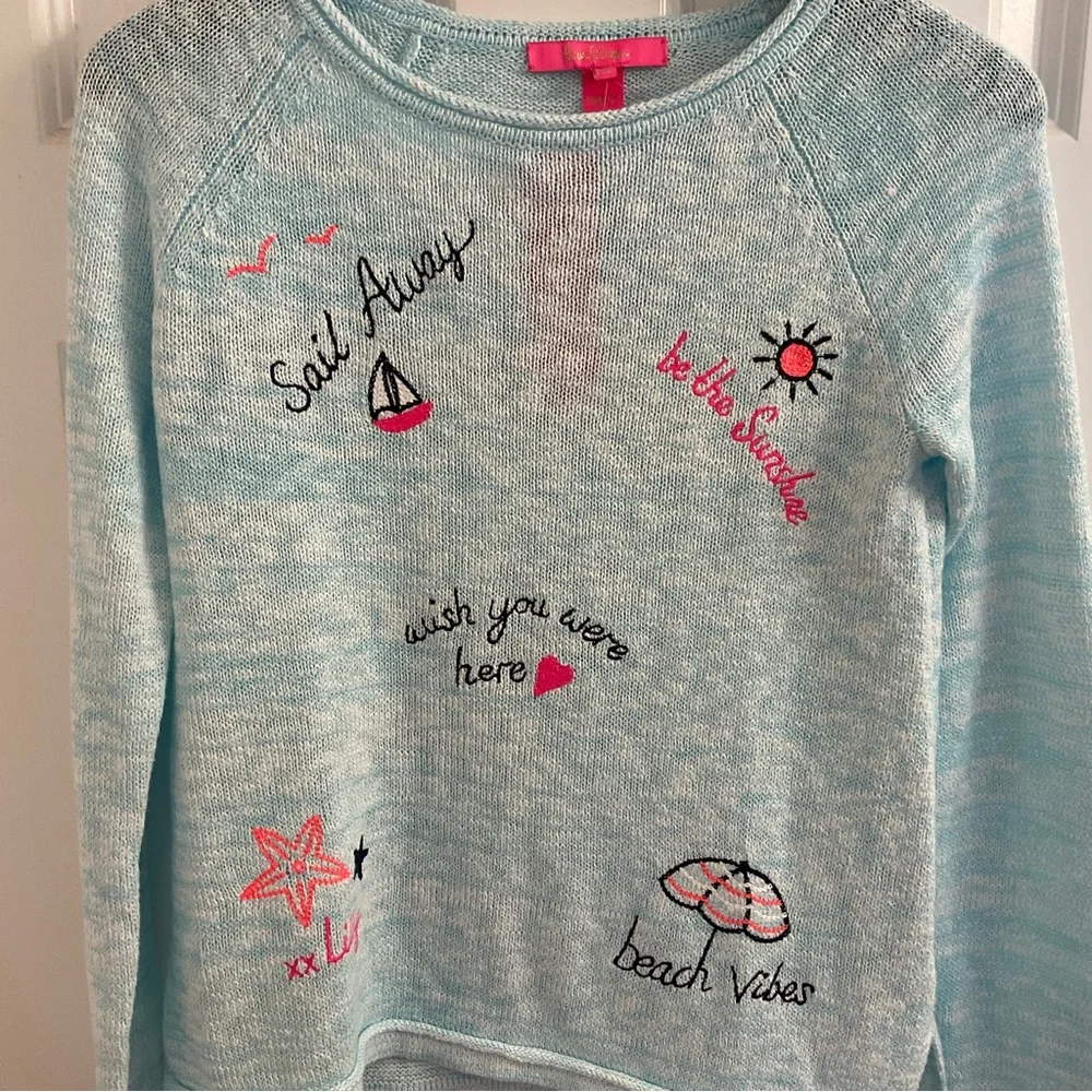 Lilly Pulitzer Sailaway Celebration Sweater - NWT - Size XS - Picture 4 of 11